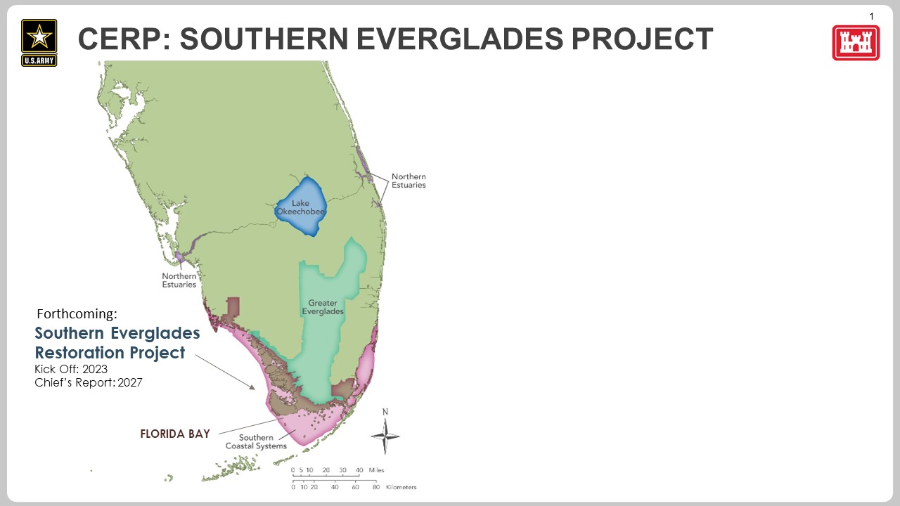clcik for full-size Southern Everglades project area map clcik for full-size Southern Everglades project area map